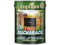 Cuprinol Ducksback 5 Year Waterproof For Sheds & Fences Black 5 Litre