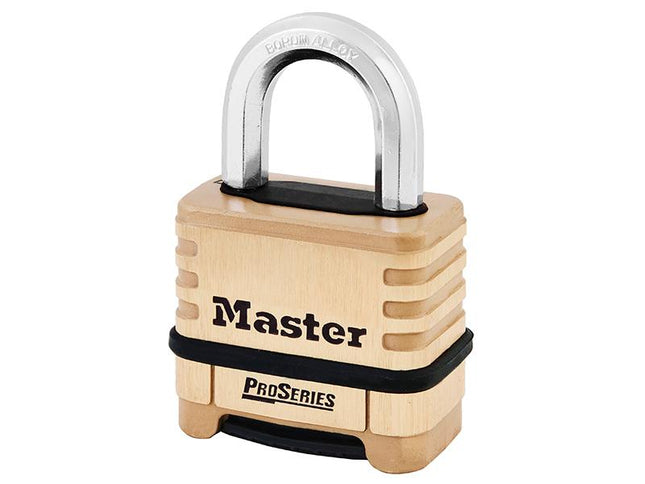 Master Lock Proseries Brass 4 Digit Padlock 57Mm