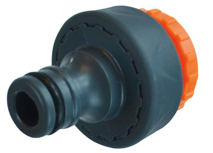 Faithfull Plastic Tap Hose Connector 1/2 & 3/4In