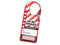 Master Lock Snap-On Hasp Lockout Labelled