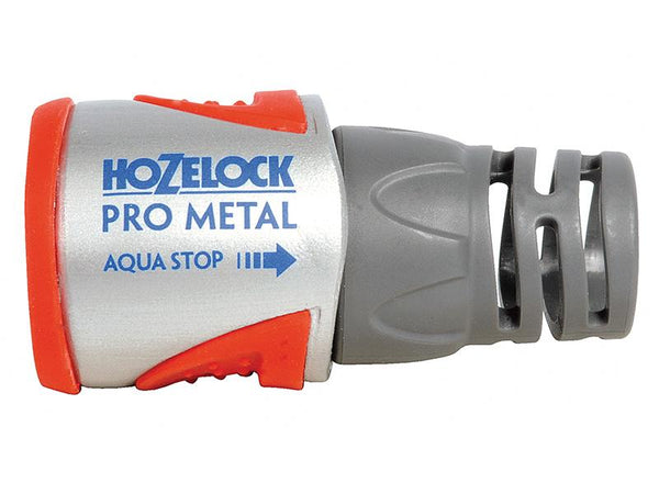 Hozelock 2035 Pro Metal Aquastop Hose Connector 12.5 - 15Mm (1/2 - 5/8In)