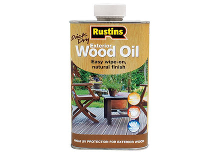Rustins Exterior Wood Oil 500Ml