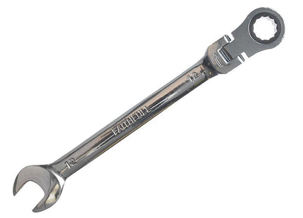 Faithfull Ratchet Combination Spanner Flex Head Cv 12Mm