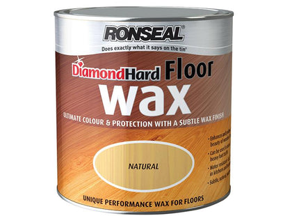 Ronseal Diamond Hard Floor Wax Natural 2.5 Litre