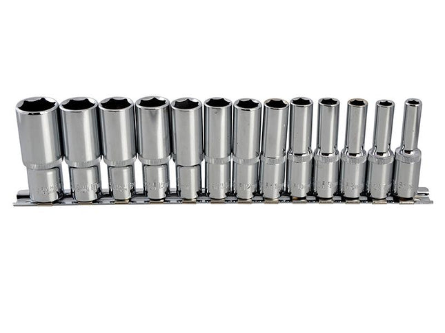 Bluespot Tools Deep Socket Set Of 13 Metric 3/8In Square Drive