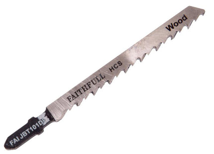 Faithfull Wood Jigsaw Blades Pack Of 5 T101Dp