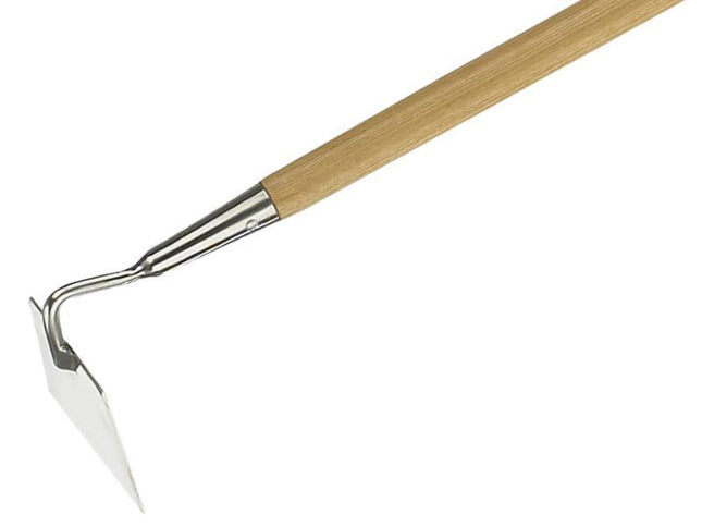 Kent & Stowe Stainless Steel Long Handled Draw Hoe, FSC