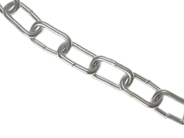 Faithfull Zinc Plated Chain 6Mm X 10M Box - Max Load 250Kg
