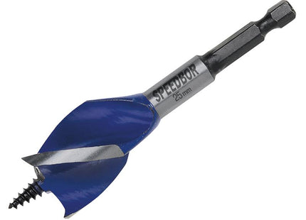 IRWIN Blue Groove 6X Stubby Wood Bit 25 X 100Mm