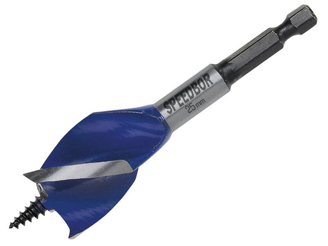 IRWIN Blue Groove 6X Stubby Wood Bit 25 X 100Mm