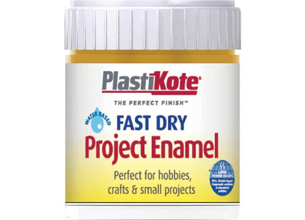 Plastikote Fast Dry Enamel Paint B33 Bottle Brass 59Ml