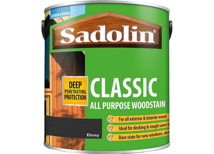 Sadolin Classic Wood Protection Ebony 2.5 Litre