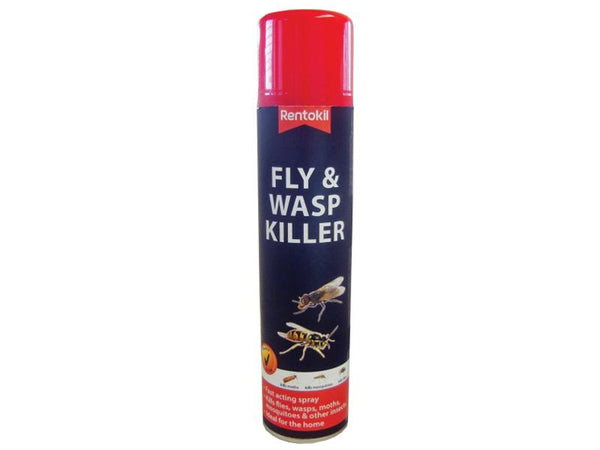 Rentokil Fly & Wasp Killer Aerosol 300Ml