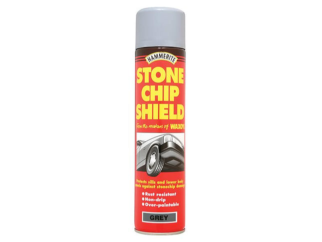 Hammerite Stonechip Shield Grey Aerosol 600Ml