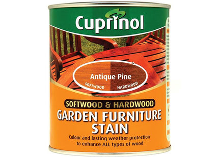 Cuprinol Softwood & Hardwood Garden Furniture Stain Antique Pine 750Ml
