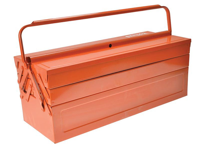 Bahco Orange Metal Cantilever Tool Box 21In