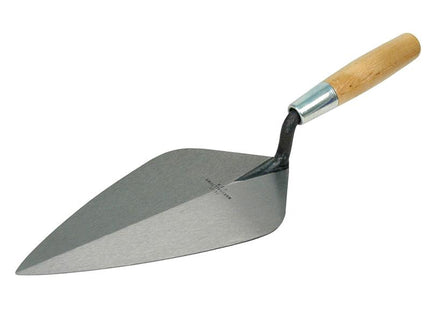 Marshalltown 34 Wide London Pattern Brick Trowel - Wooden Handle 10.1/2In
