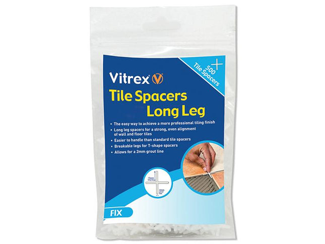 Vitrex Long Leg Spacer 5Mm Pack Of 500