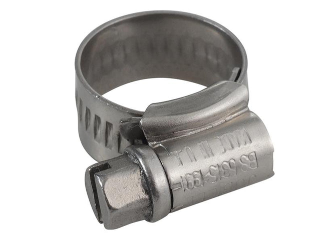 Jubilee Moo Stainless Steel Hose Clip 11 - 16 Mm (1/2 - 5/8In)