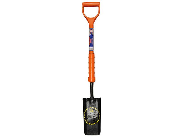 Faithfull Cable Laying Shovel Fibreglass Insulated Shaft Yd