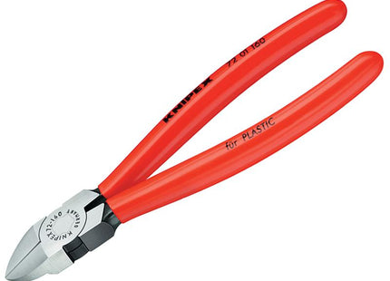 KNIPEX Diagonal Cutters For Plastics Pvc Grip 160Mm (6.1/4In)