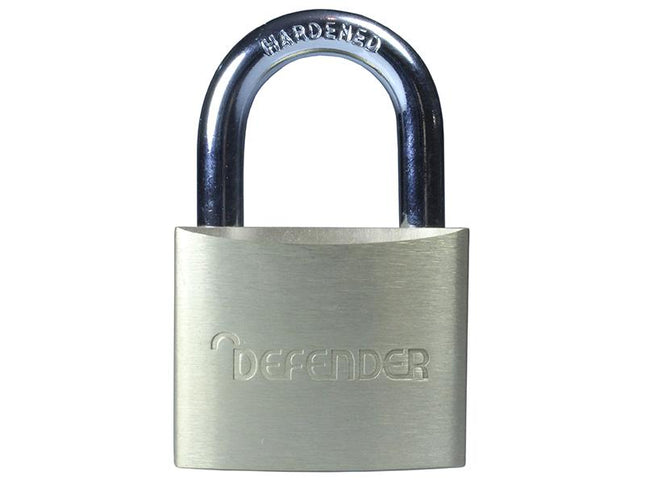 Defender Brass Padlock Quadpack 40Mm