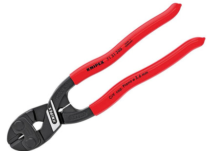 KNIPEX Cobolt Recess Compact Bolt Cutter Pvc Grip 200Mm (8In)