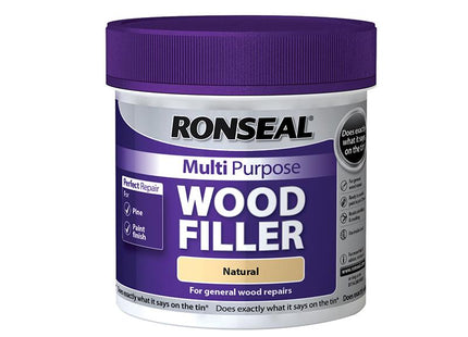 Ronseal Multi Purpose Wood Filler Tub Natural 465G