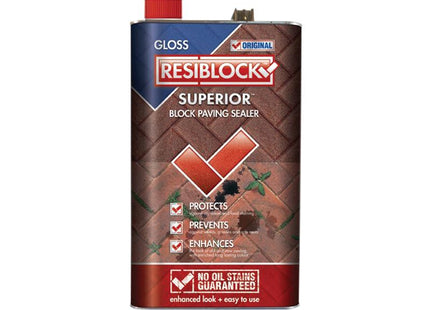 Everbuild Resiblock Superior Original Gloss 5 Litre