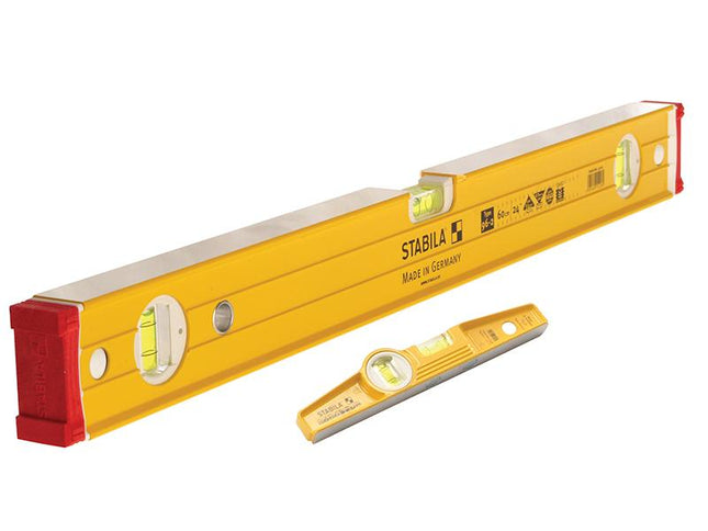 Stabila 96-2-120 Spirit Level & 81 S Rem Level Pack