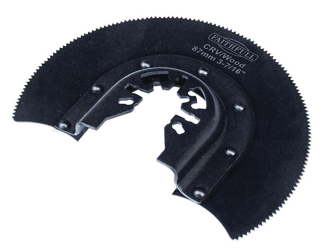 Faithfull Multi-Functional Tool Crv Radial Blade Wood Wavy Set 87Mm