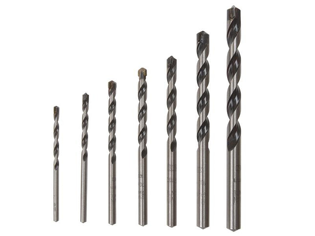 IRWIN Granite Drill Bit Set 7 Piece 4-12Mm