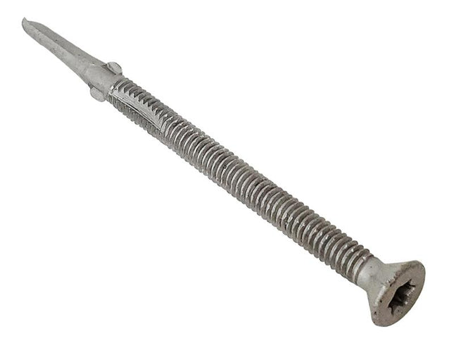 Forgefix Techfast Timber To Steel Csk/Wing Screw No.3 Tip 5.5 X 150Mm Box 50
