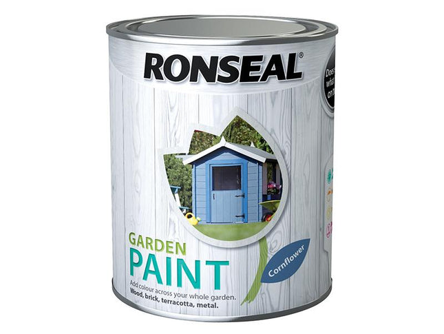 Ronseal Garden Paint Cornflower 750Ml