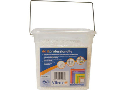 Vitrex Wall Tile Spacers 2.5Mm Pack Of 3000