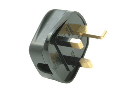 Smj Black Plug 13A Fused (Trade Pack Of 20)