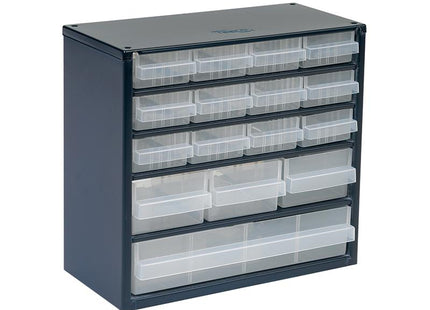 Raaco 616-123 Metal Cabinet 16 Drawer