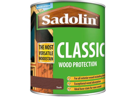 Sadolin Classic Wood Protection Teak 1 Litre