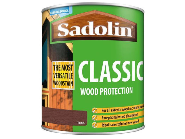 Sadolin Classic Wood Protection Teak 1 Litre