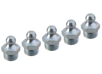 Faithfull Grease Nipple Straight 1/8In Bsp (Pack 5)