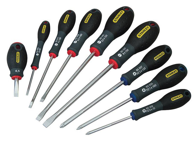 Stanley Tools Fatmax Screwdriver Set, 9 Piece Sl/Pz