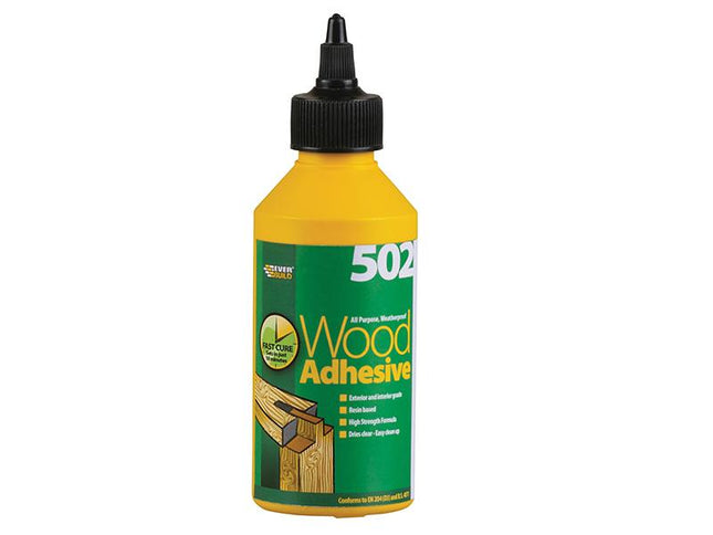 Everbuild 502 All Purpose Weatherproof Wood Adhesive 75Ml