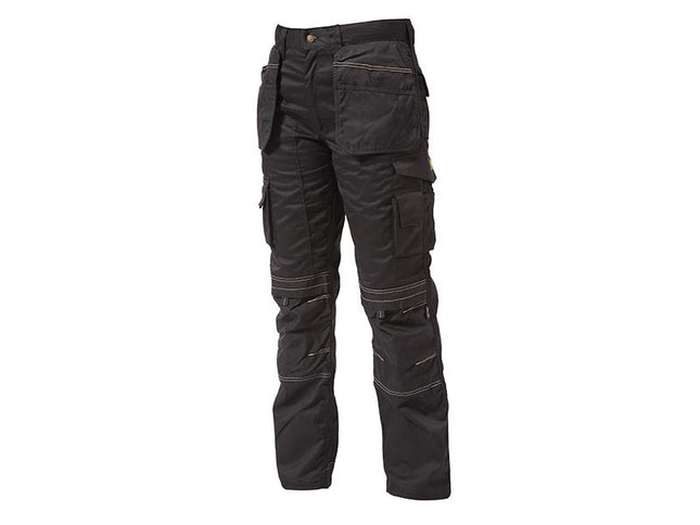 Apache Black Holster Trousers Waist 30In Leg 33In