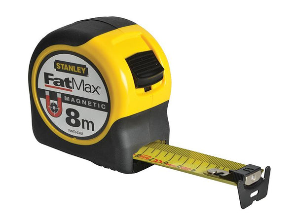 Stanley Tools Fatmax Magnetic Bladearmor Tape 8M (Width 32Mm) (Metric Only)