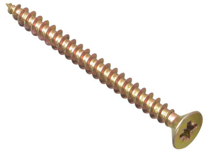 Forgefix Multi-Purpose Pozi Screw Csk St Zyp 6.0 X 60Mm Box 100