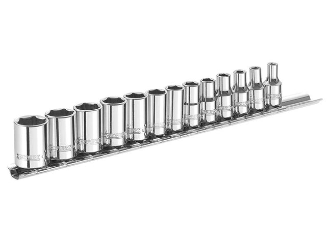 Expert Socket Set Of 13 Metric 1/4In Drive