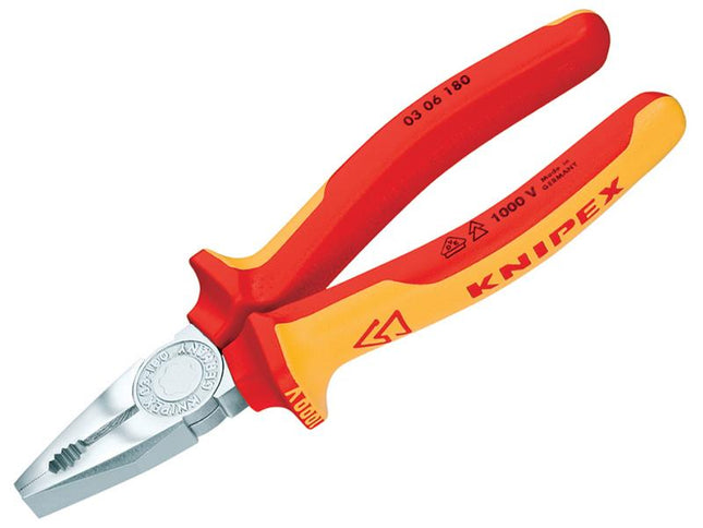 KNIPEX Vde Combination Pliers 180Mm