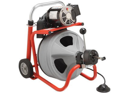 RIDGID K-400 Autofeed Drum Machine With C-32Iw (Integral Wound) Solid Core Cable 28098