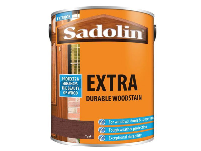 Sadolin Extra Durable Woodstain Teak 5 Litre