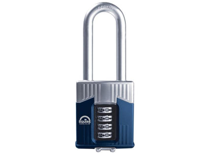 Henry Squire Warrior High-Security Long Shackle Combination Padlock 55Mm